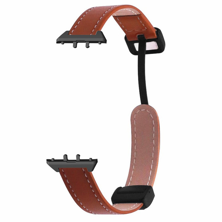 Timeless Samsung Galaxy Fit 3 Genuine Leather Strap - Brown#serie_3