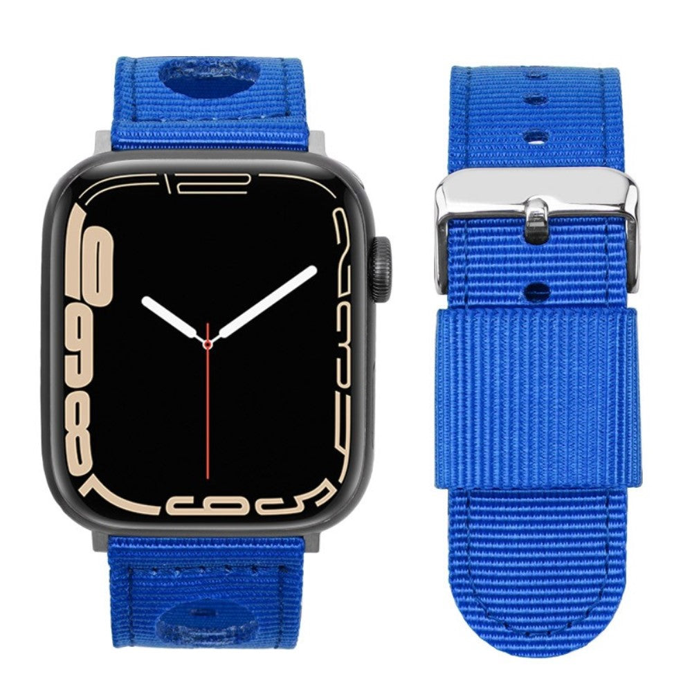 Super Cool Apple Smartwatch Nylon Universel Strap - Blue#serie_4