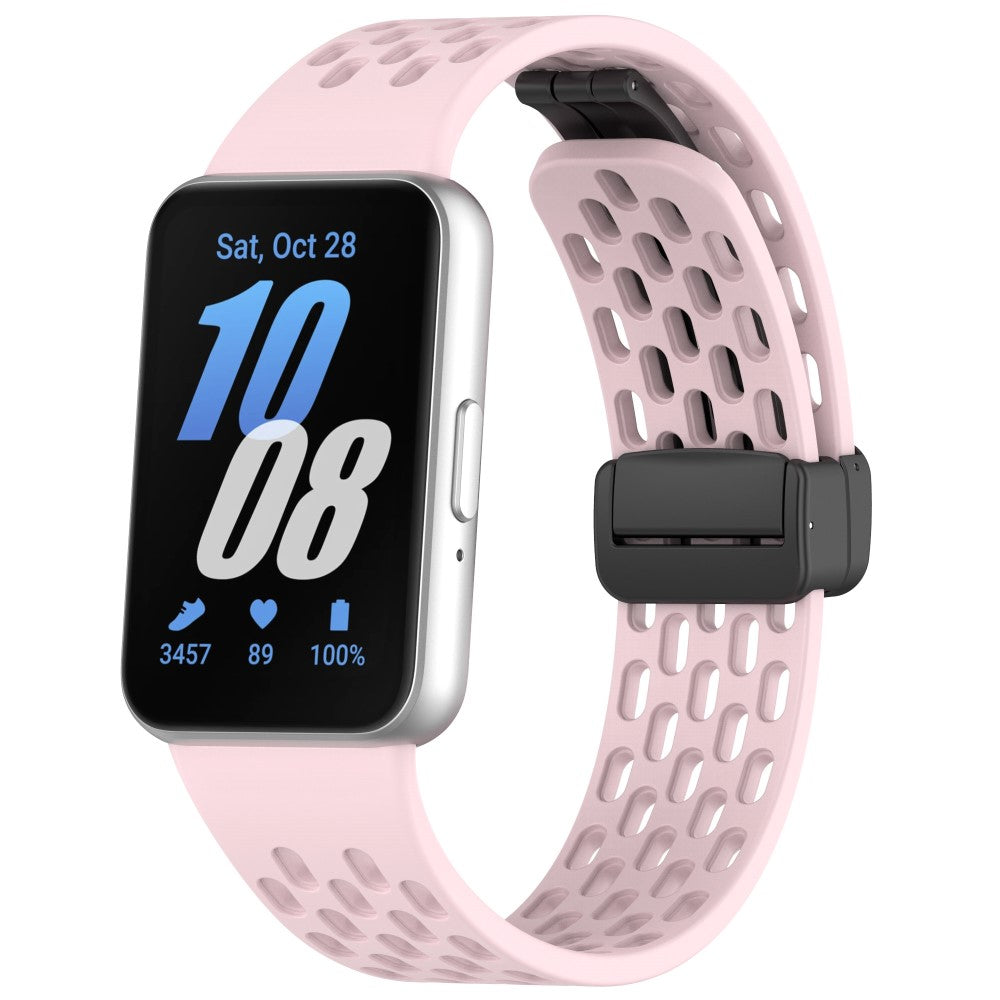 Increadibly Cute Samsung Galaxy Fit 3 Silicone Strap - Pink#serie_10