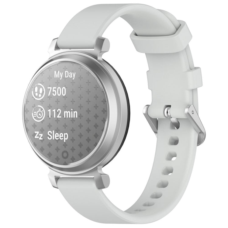 Very Cool Garmin Lily 2 Silicone Strap - Silver#serie_8