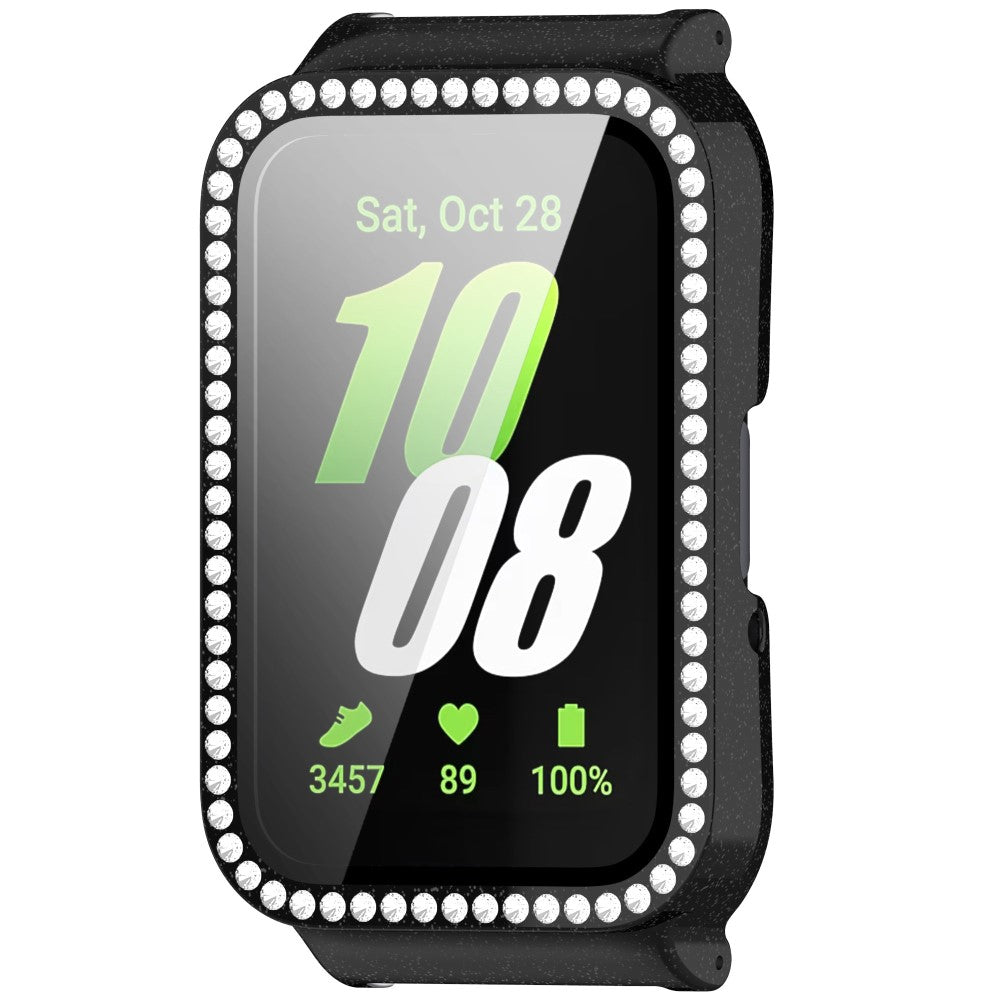 Great Samsung Galaxy Fit 3 Glass Strap - Black#serie_5