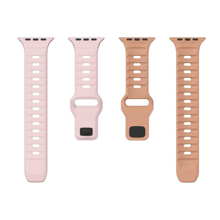 Tough Apple Smartwatch Silicone Universel Strap - Pink#serie_5