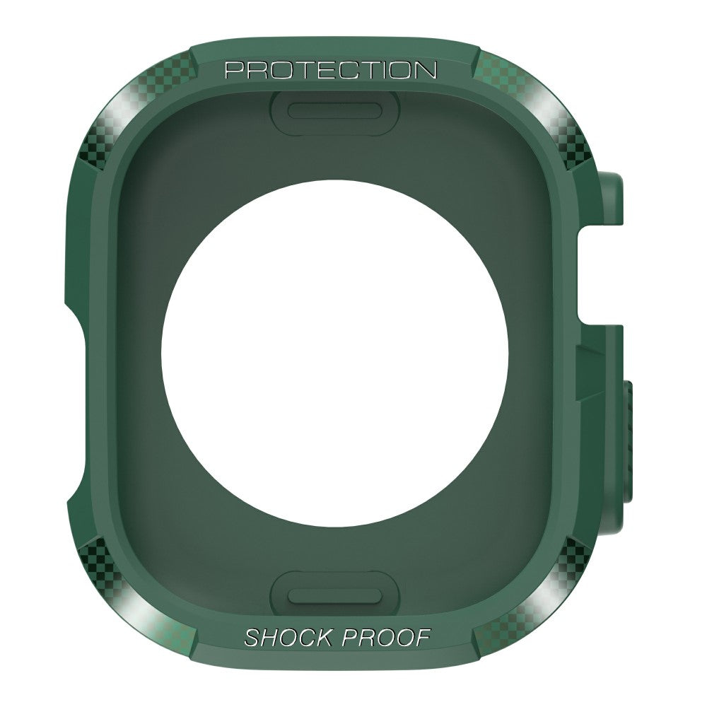 Comfortable Apple Watch Ultra Silicone Strap - Green#serie_6