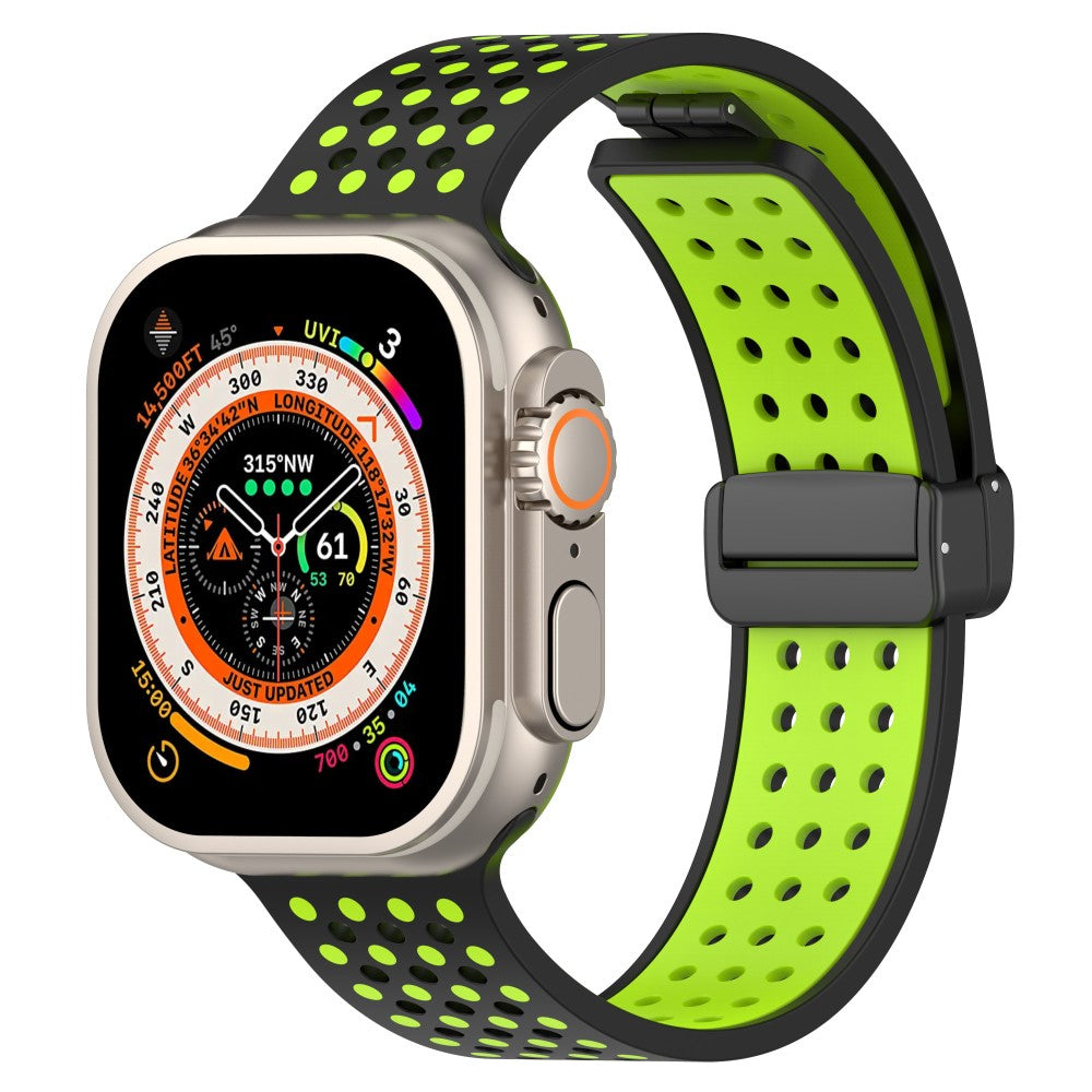 Mega Nice Apple Smartwatch Silicone Universel Strap - Green#serie_9