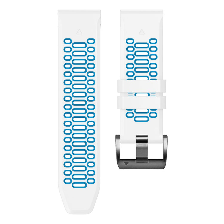 Comfortable Garmin Smartwatch Silicone Universel Strap - Blue#serie_2