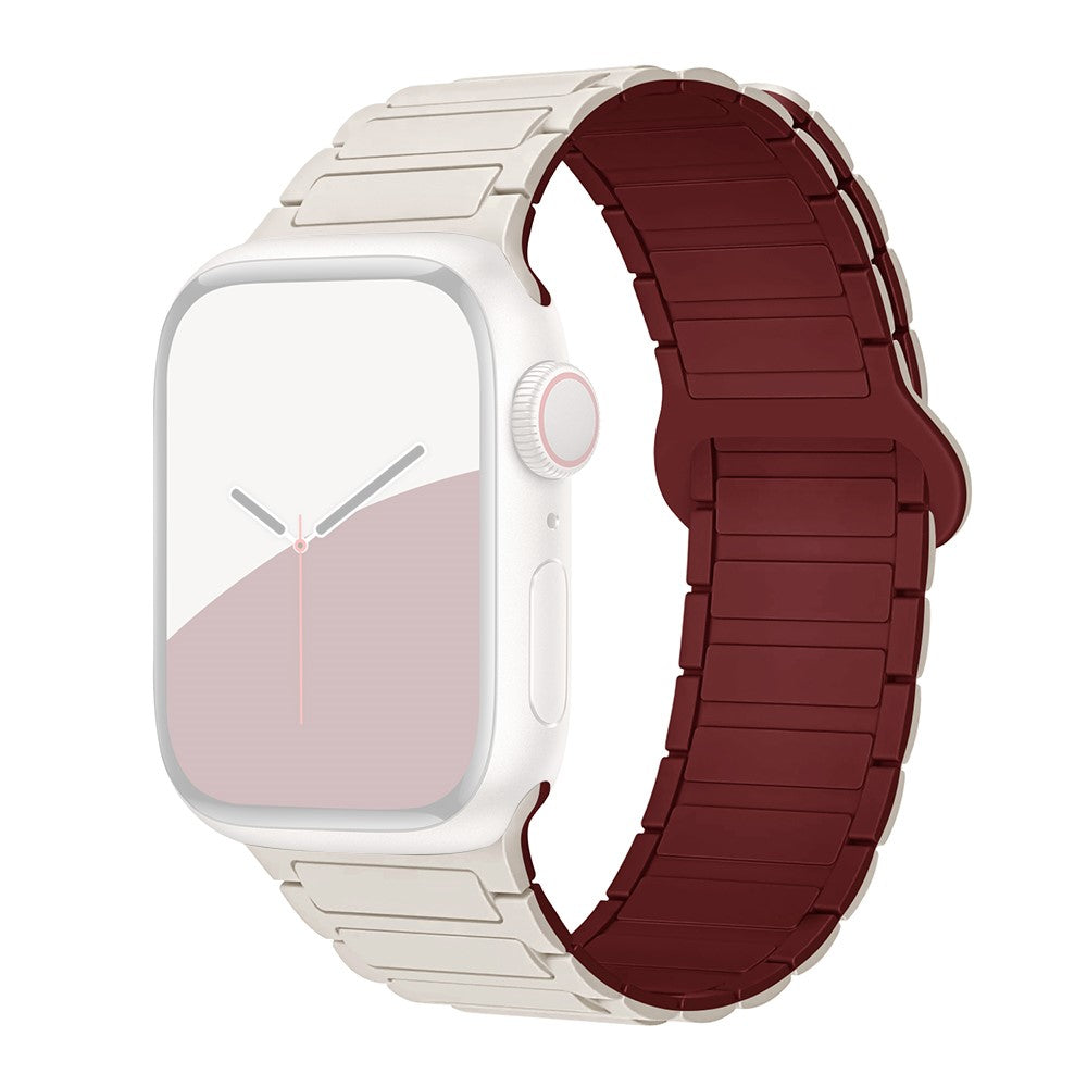 Incredibly Tough Apple Smartwatch Silicone Universel Strap - Red#serie_15