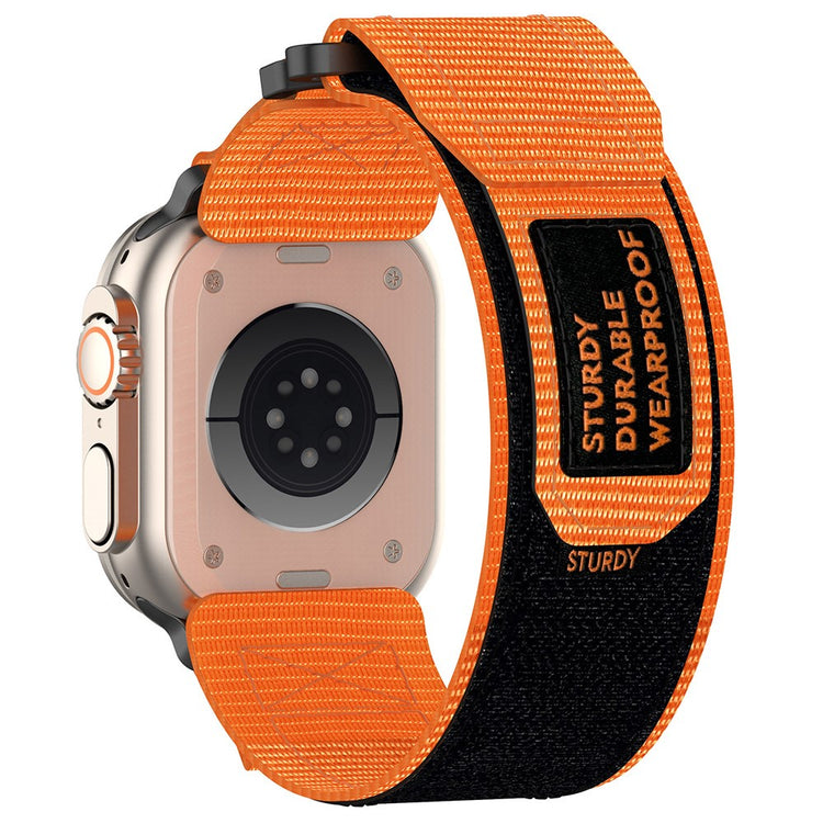 Incredibly Durable Apple Smartwatch Nylon Universel Strap - Orange#serie_2