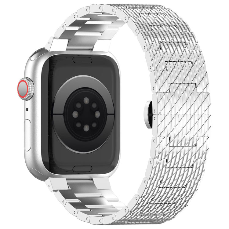 Really Cool Apple Smartwatch Metal Universel Strap - Silver#serie_4