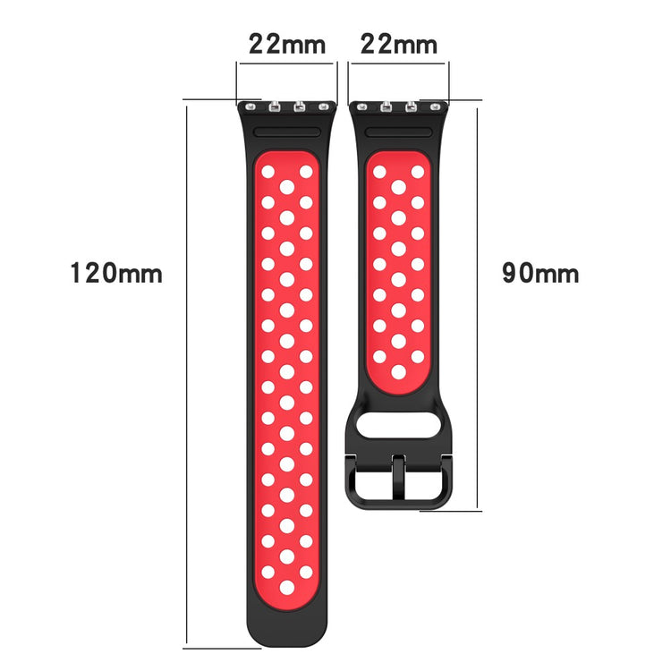 Super Stylish Samsung Galaxy Fit 3 Silicone Strap - Red#serie_1