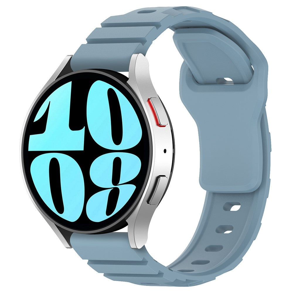 Mega Neat Smartwatch Silicone Universel Strap - Blue#serie_12