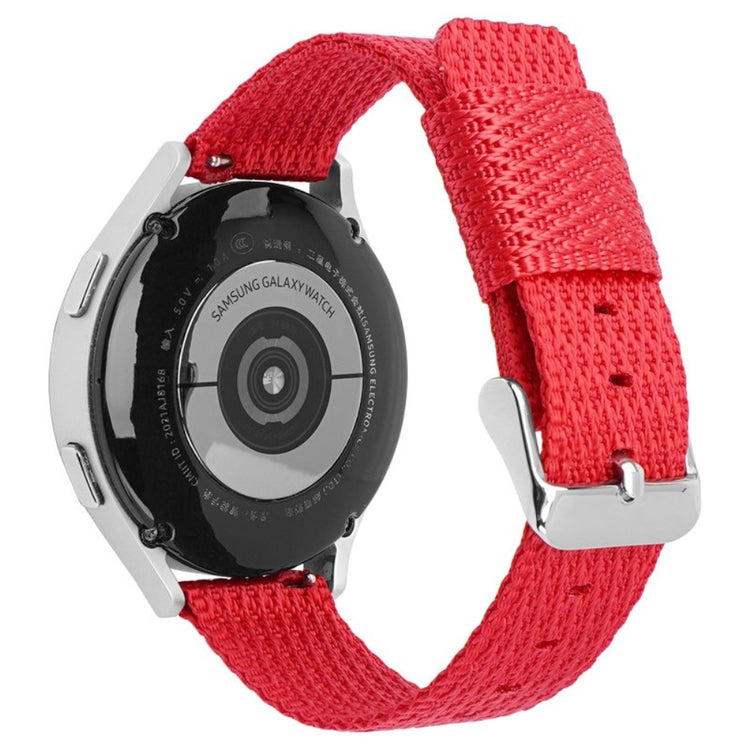 Absolutely Stylish Smartwatch Nylon Universel Strap - Red#serie_10