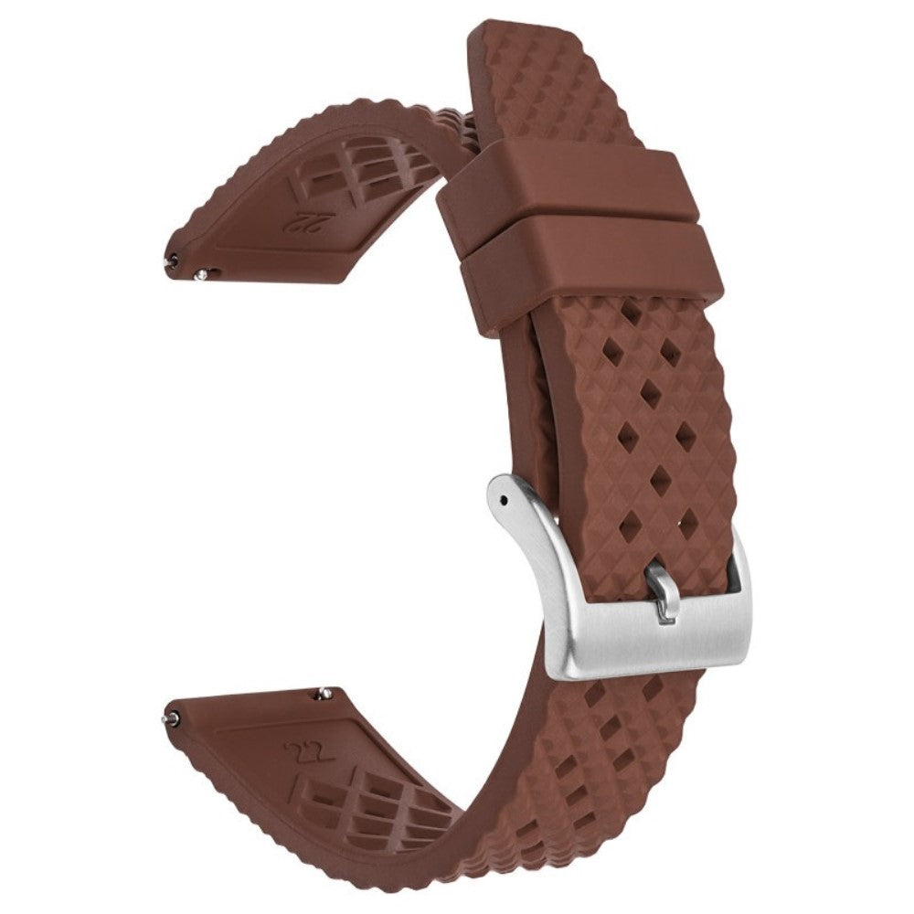 Mega Strong Smartwatch Silicone Universel Strap - Brown#serie_4