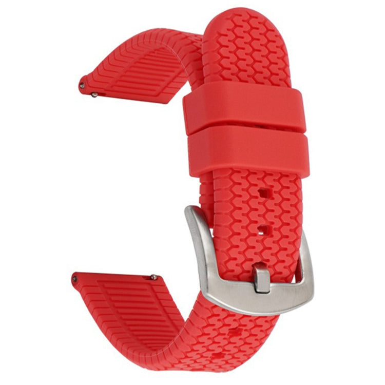 Incredibly Agreeable Smartwatch Silicone Universel Strap - Red#serie_1