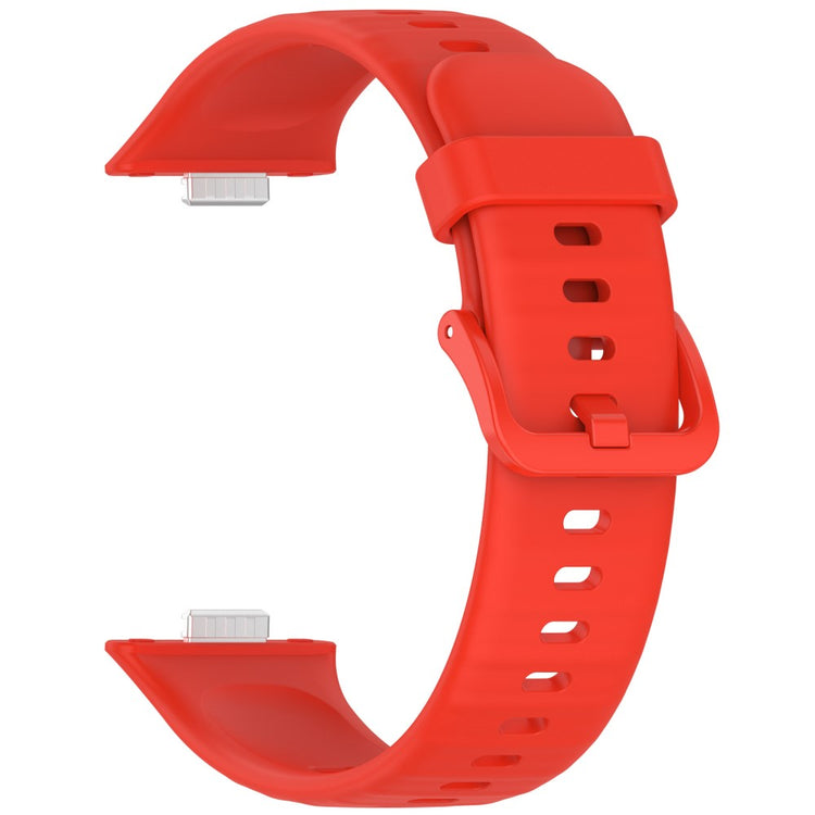 Fashionable Huawei Watch Fit 3 Silicone Strap - Red#serie_1