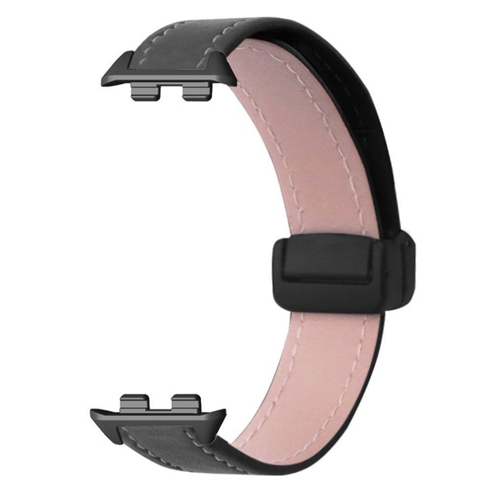 Honor band 9 Replacement Strap Magnetic Folding Buckle Watch band  - Black#serie_1