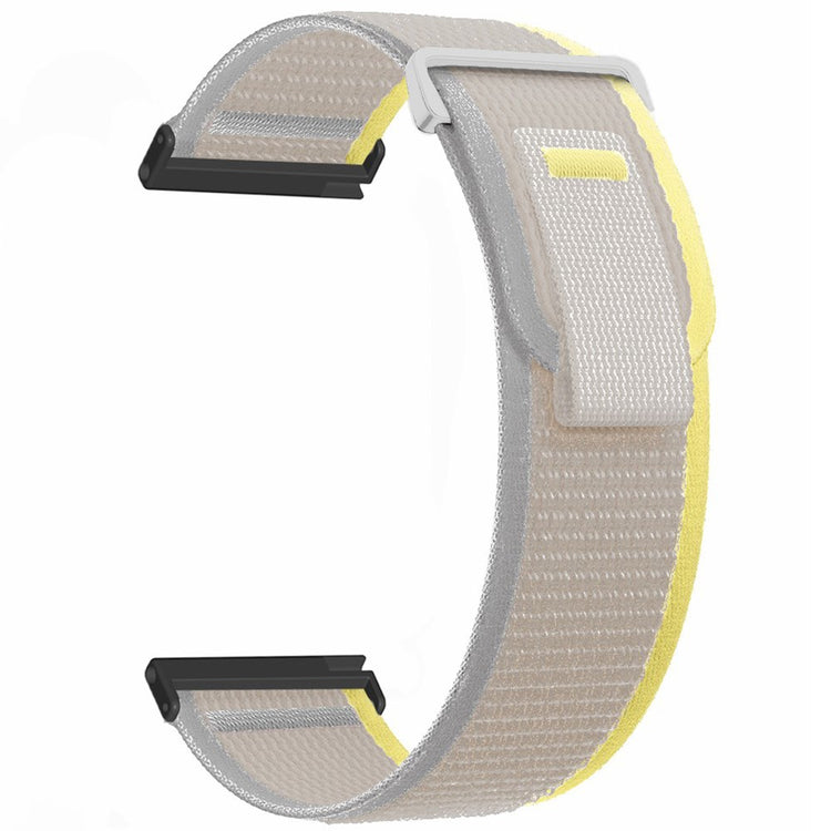 Suunto Spartan Sport Wrist HR Baro / Suunto 9 Nylon Watch band 24mm Loop Fastener Strap - Beige#serie_1