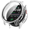 Stilvoll Samsung Galaxy Watch 7 40mm Hülle mit Displayschutz in Glas und Strass