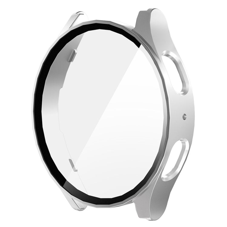 ENKAY HAT PRINCE Samsung Galaxy Watch7 40mm Protective Case Bump Resistant Watch Cover with Screen Film - Silver#serie_1