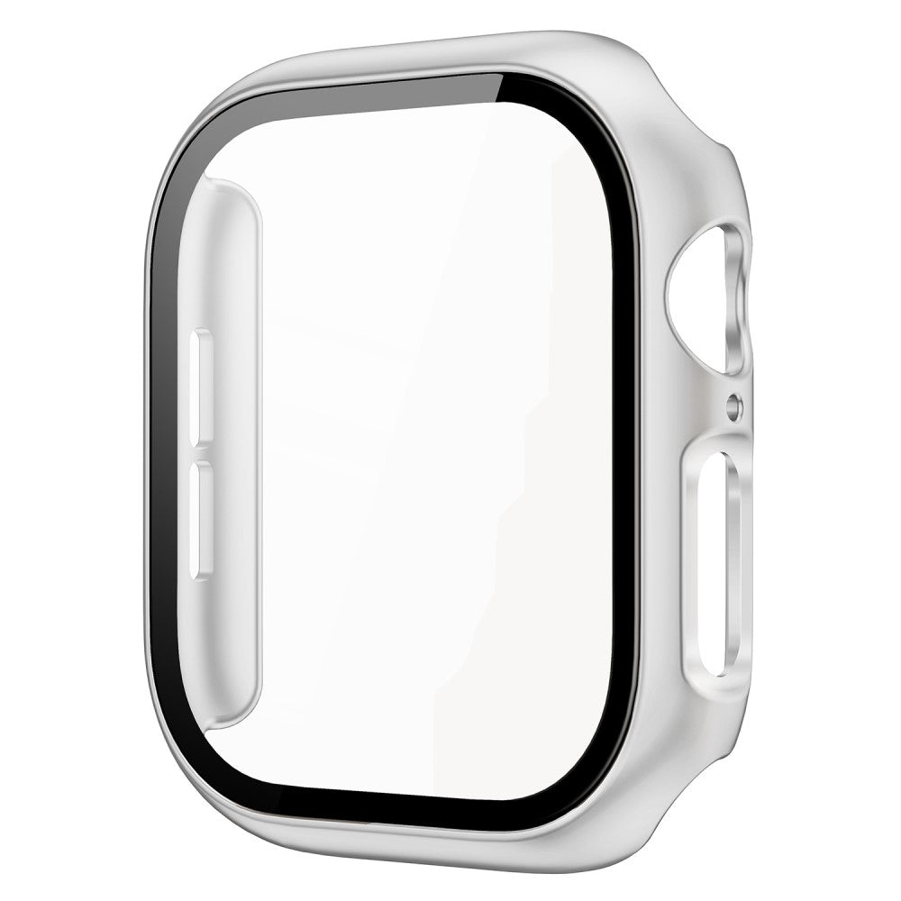 Apple Watch Series 10 46mm Protective Case All-Around Hard Bump Resistant Watch Cover with Tempered Glass Film - Silver#serie_2