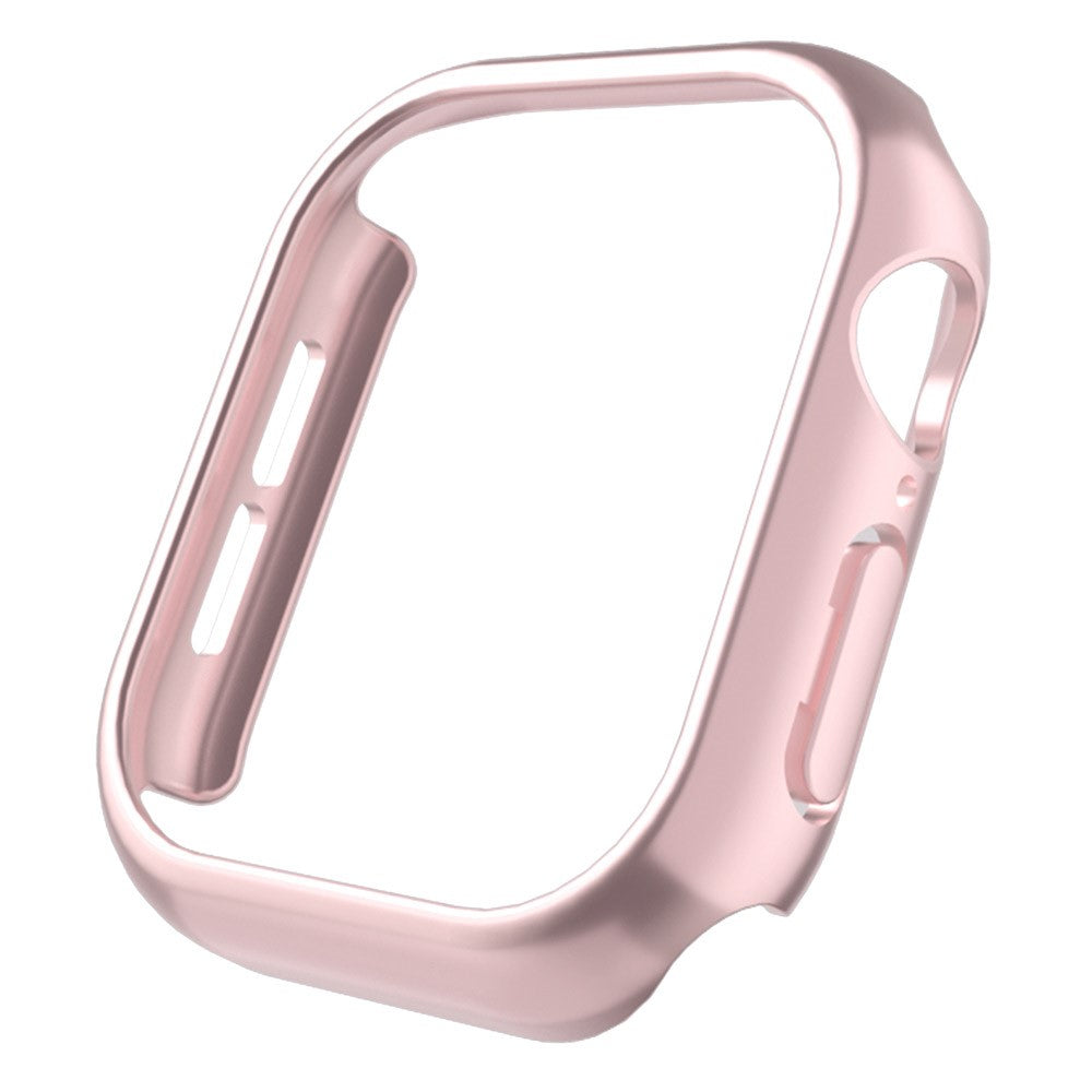 Apple Watch Series 10 46mm Case Matte Hollow Hard Bump Resistant Watch Protective Cover - Rose Gold#serie_9