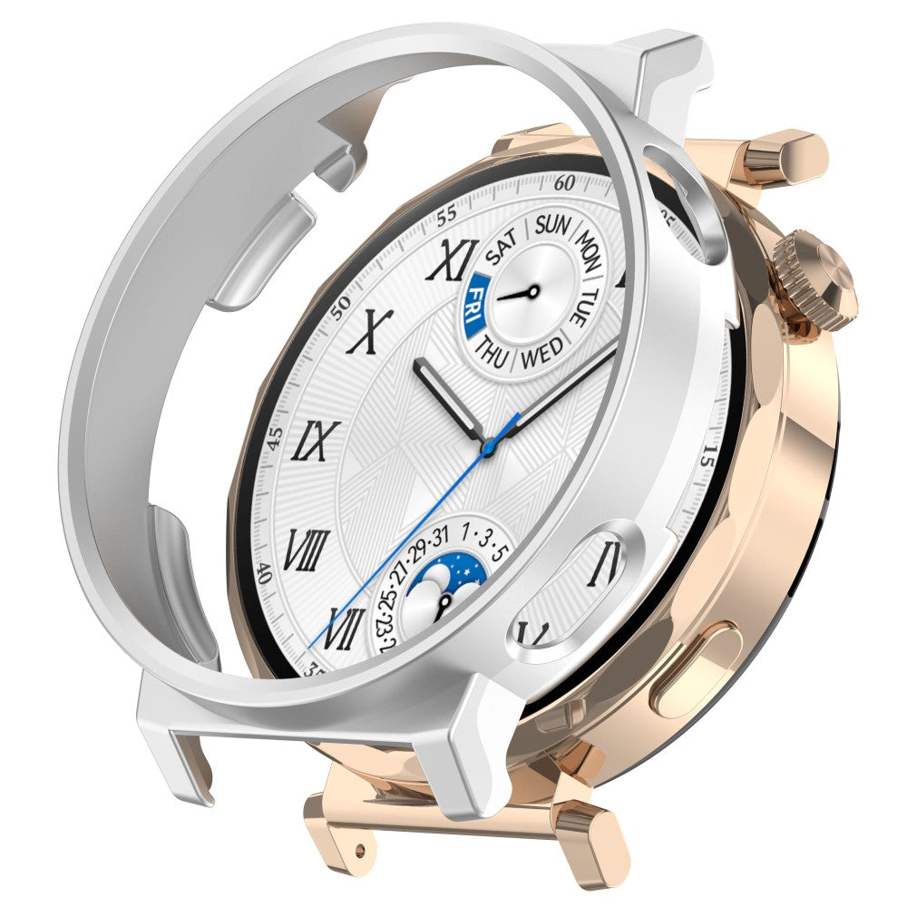 Huawei Watch GT 5 Pro 42mm Protective Case Hollow-Out PC Watch Frame Cover - Silver#serie_1