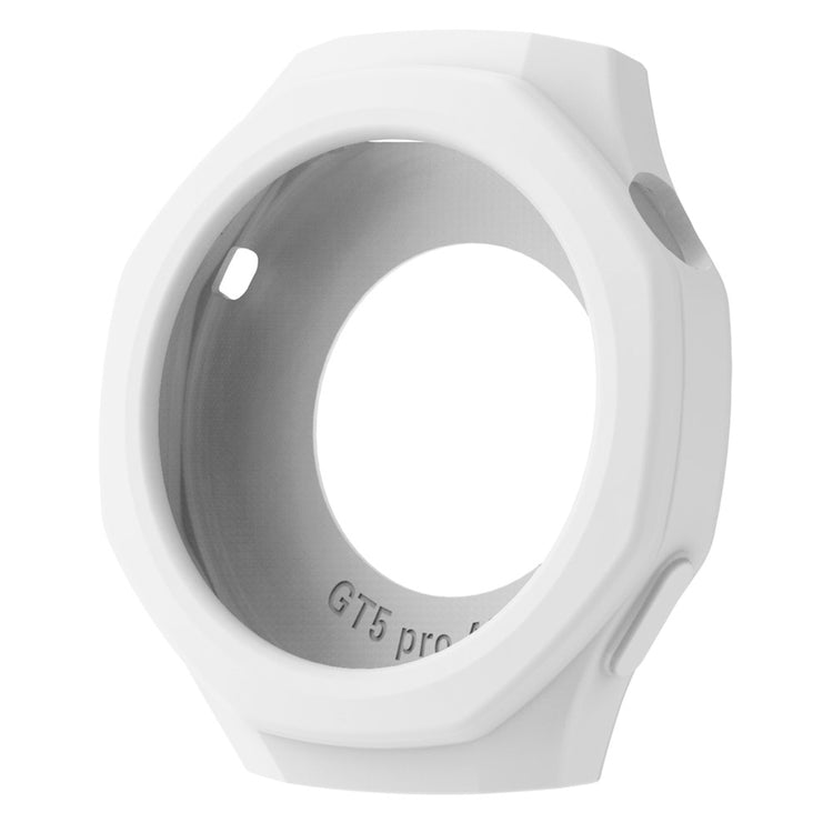 Huawei Watch GT 5 Pro 46mm Watch Case Soft Silicone Watch Cover - White#serie_4