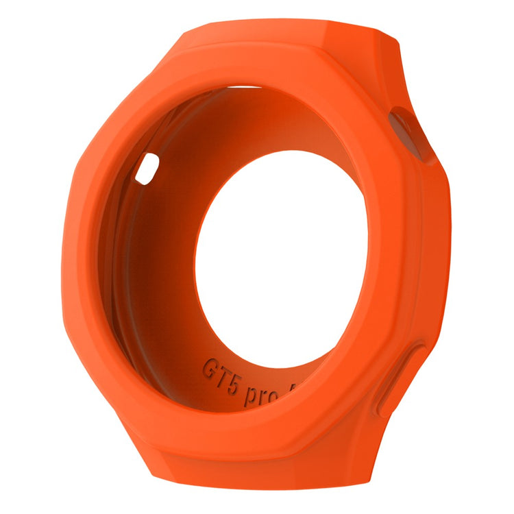 Huawei Watch GT 5 Pro 46mm Watch Case Soft Silicone Watch Cover - Orange#serie_5