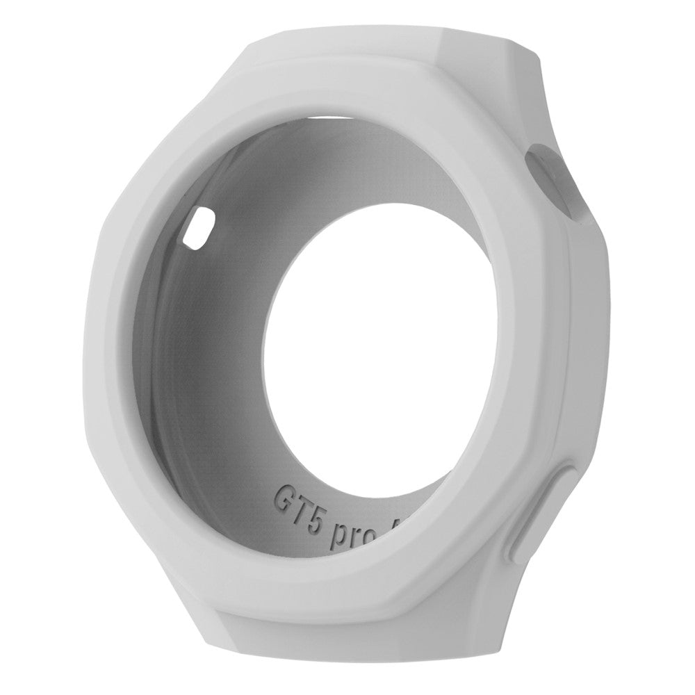 Huawei Watch GT 5 Pro 46mm Watch Case Soft Silicone Watch Cover - Grey#serie_8