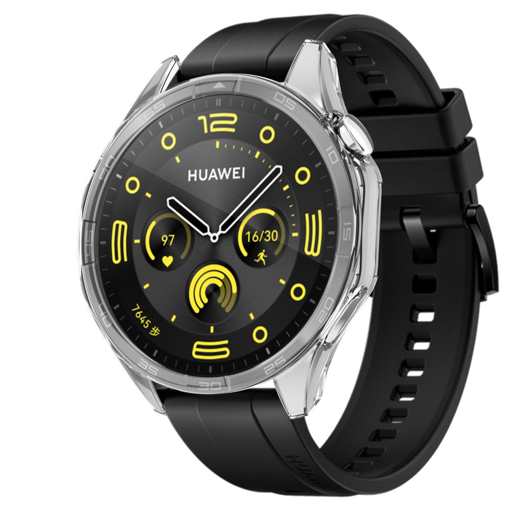 Fint Silikone Cover passer til Huawei Watch GT 4 46mm - Gennemsigtig#serie_011