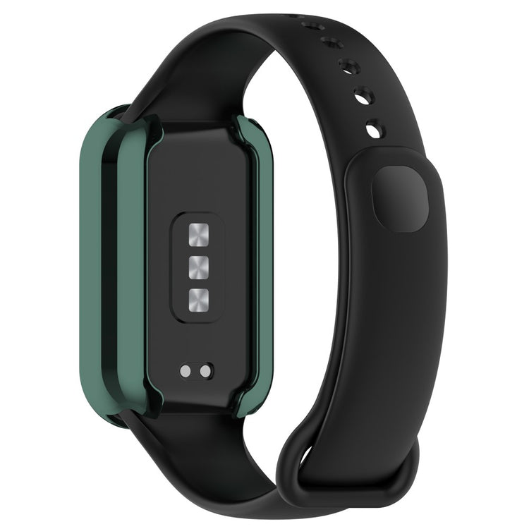 Rigtigt Fed Silikone Cover passer til Xiaomi Smart Band 8 - Grøn#serie_3