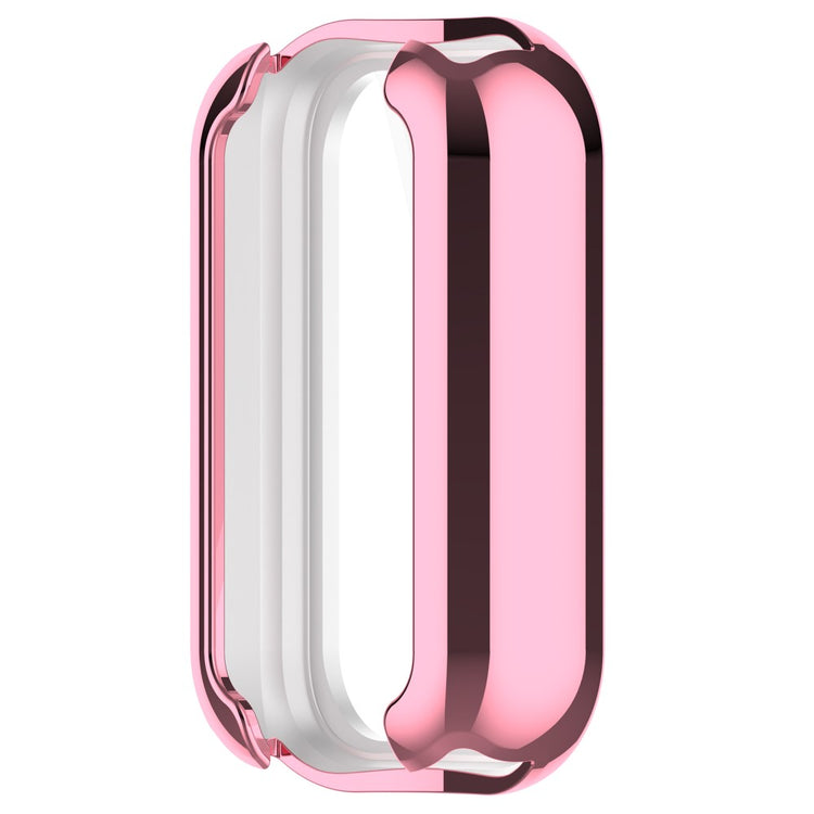 Rigtigt Fed Silikone Cover passer til Xiaomi Smart Band 8 - Pink#serie_4