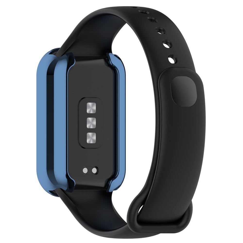 Rigtigt Fed Silikone Cover passer til Xiaomi Smart Band 8 - Blå#serie_5