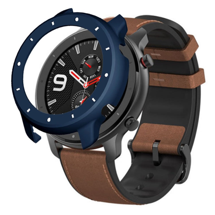 Beskyttende Silikone Bumper passer til Amazfit GTR 47mm - Blå#serie_6