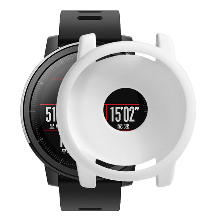 Beskyttende Silikone Bumper passer til Amazfit Stratos 2 \ 2s - Hvid#serie_1