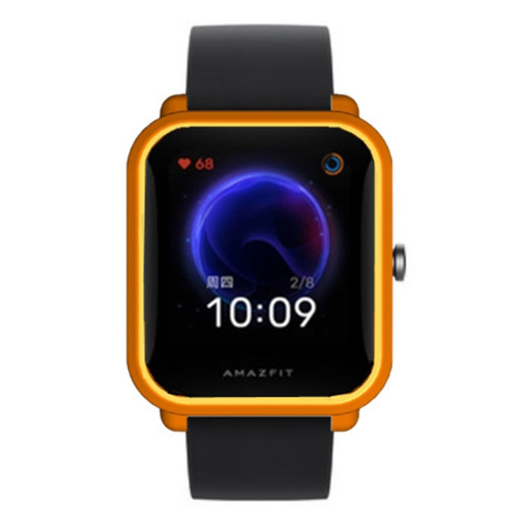 Huami Amazfit Bip Pop / Bip / Bip U Watch Case Scratch-proof Soft T Frame Cover - Orange#serie_3