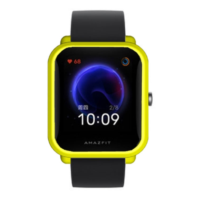 Huami Amazfit Bip Pop / Bip / Bip U Watch Case Scratch-proof Soft T Frame Cover - Yellow#serie_6