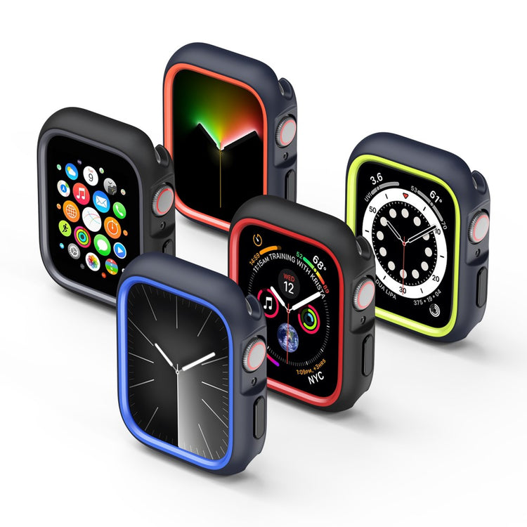 Rigtigt Fint Silikone Cover passer til Apple Smartwatch - Orange#serie_5