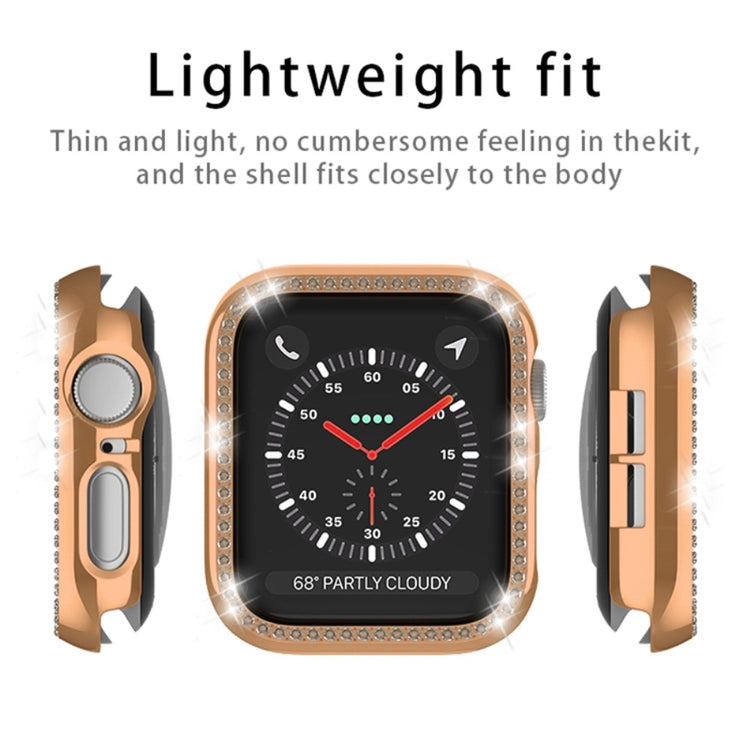 Super Flot Rhinsten Universal Rem passer til Apple Smartwatch - Gennemsigtig#serie_4