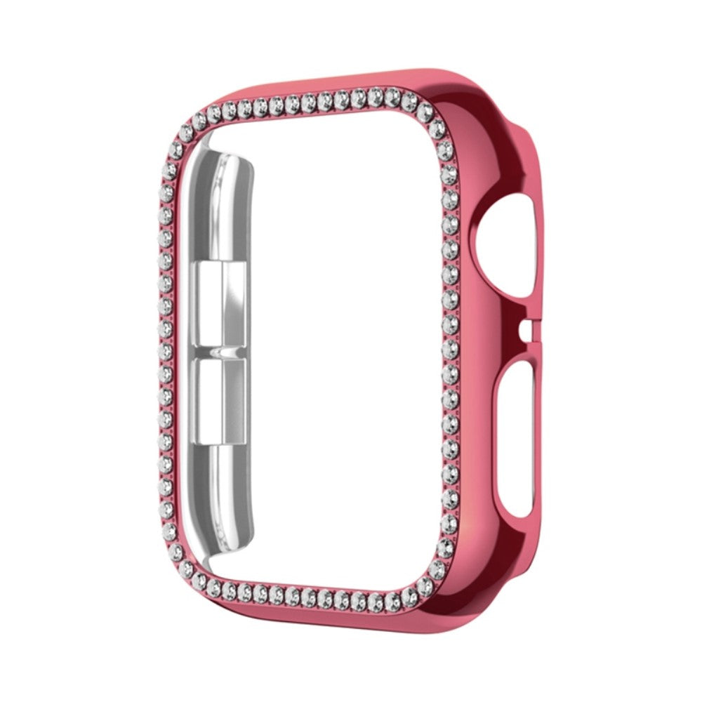 Helt Vildt Pænt Rhinsten Universal Rem passer til Apple Smartwatch - Pink#serie_3