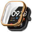 Xiaomi Redmi Watch 4 Scratch Resistant Watch Protective Case Electroplating Anti-drop Frame - Rose Gold