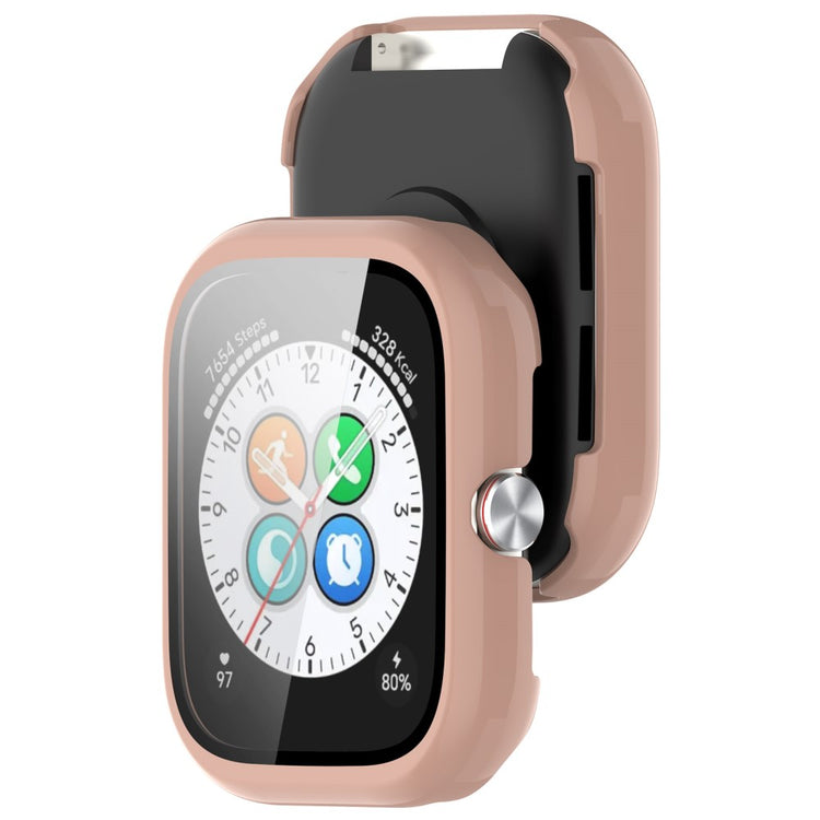 Nice HONOR CHOICE Haylou Watch Cover with Screen Protector in Glass - Pink#serie_6