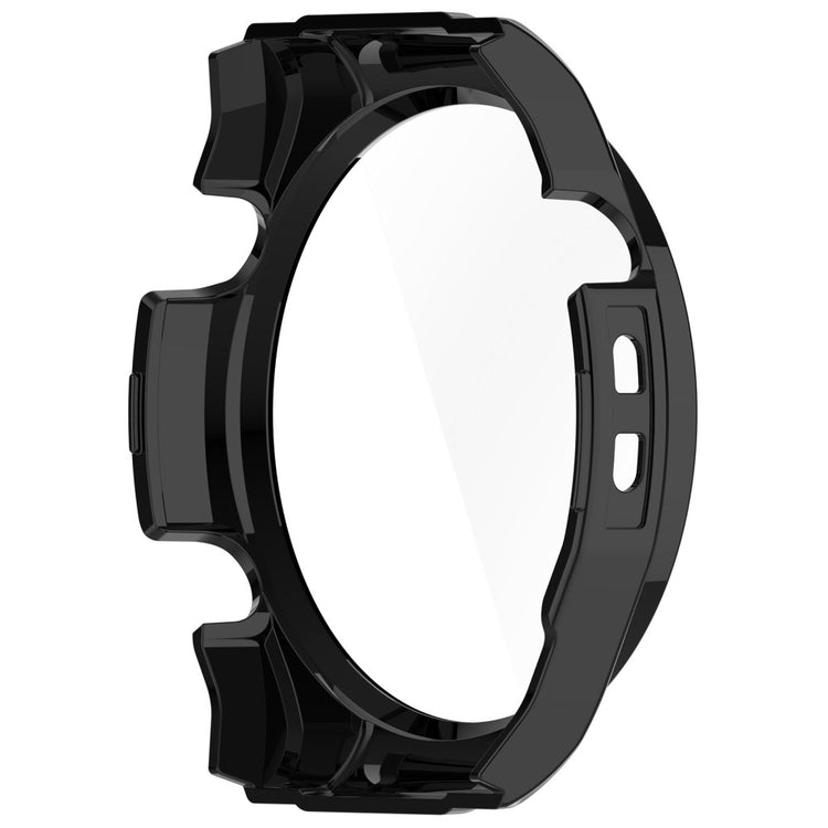 Fashionable Haylou Watch R8 Cover with Screen Protector in Glass - Black#serie_1