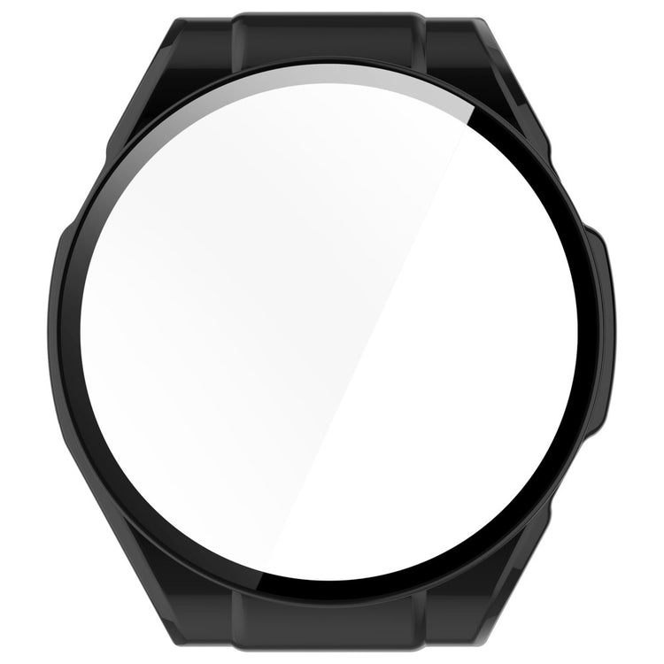 Fashionable Haylou Watch R8 Cover with Screen Protector in Glass - Black#serie_1