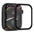 Méga À La Mode Apple Smartwatch Universel Coques avec Protection d'écran en Verre et Silicone / TPU