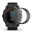 ENKAY HAT PRINCE 2Pcs Garmin Fenix 7S Pro Screen Protector 3D Curved Soft Bump Resistant Edge and Scratch Resistant Watch Film