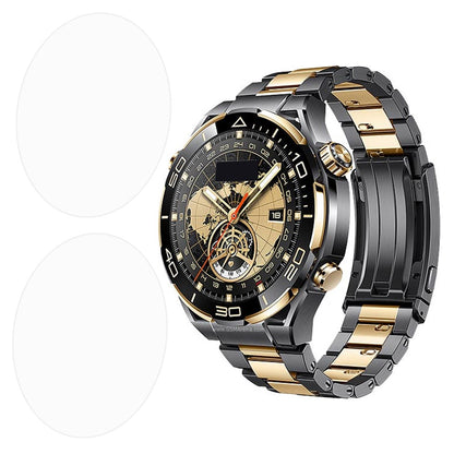 2stk Glas Skærmbeskytter passer til Huawei Watch Ultimate - Gennemsigtig#serie_517