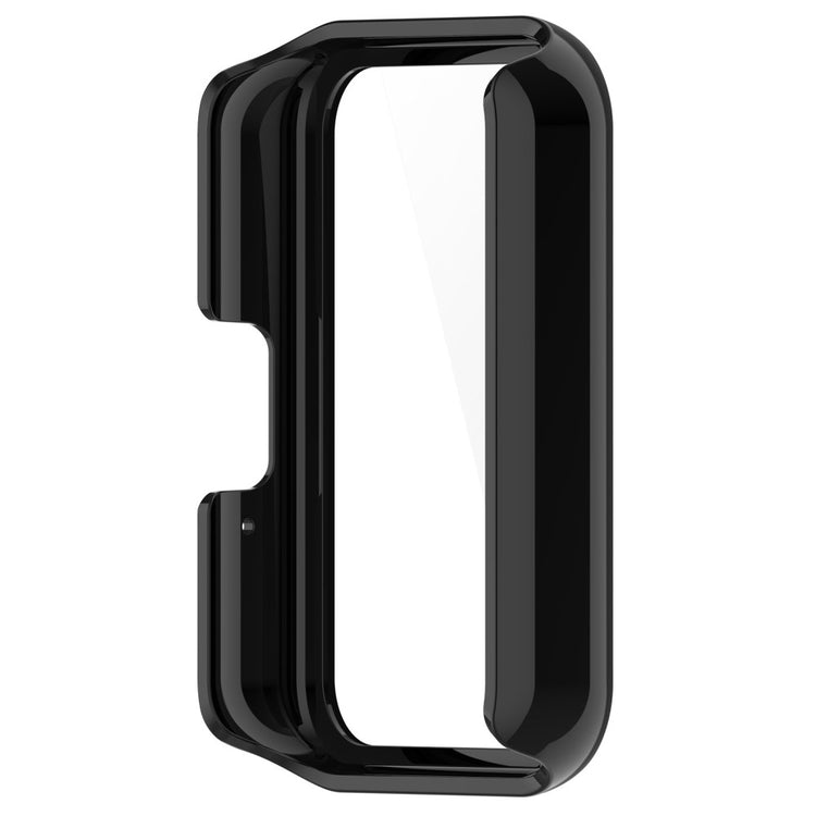 Mega Fashionable Samsung Galaxy Fit 3 Cover with Screen Protector in Plastic and Glass - Black#serie_1