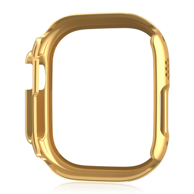 Remarkably Fashionable Apple Smartwatch Plastic Cover - Gold#serie_2