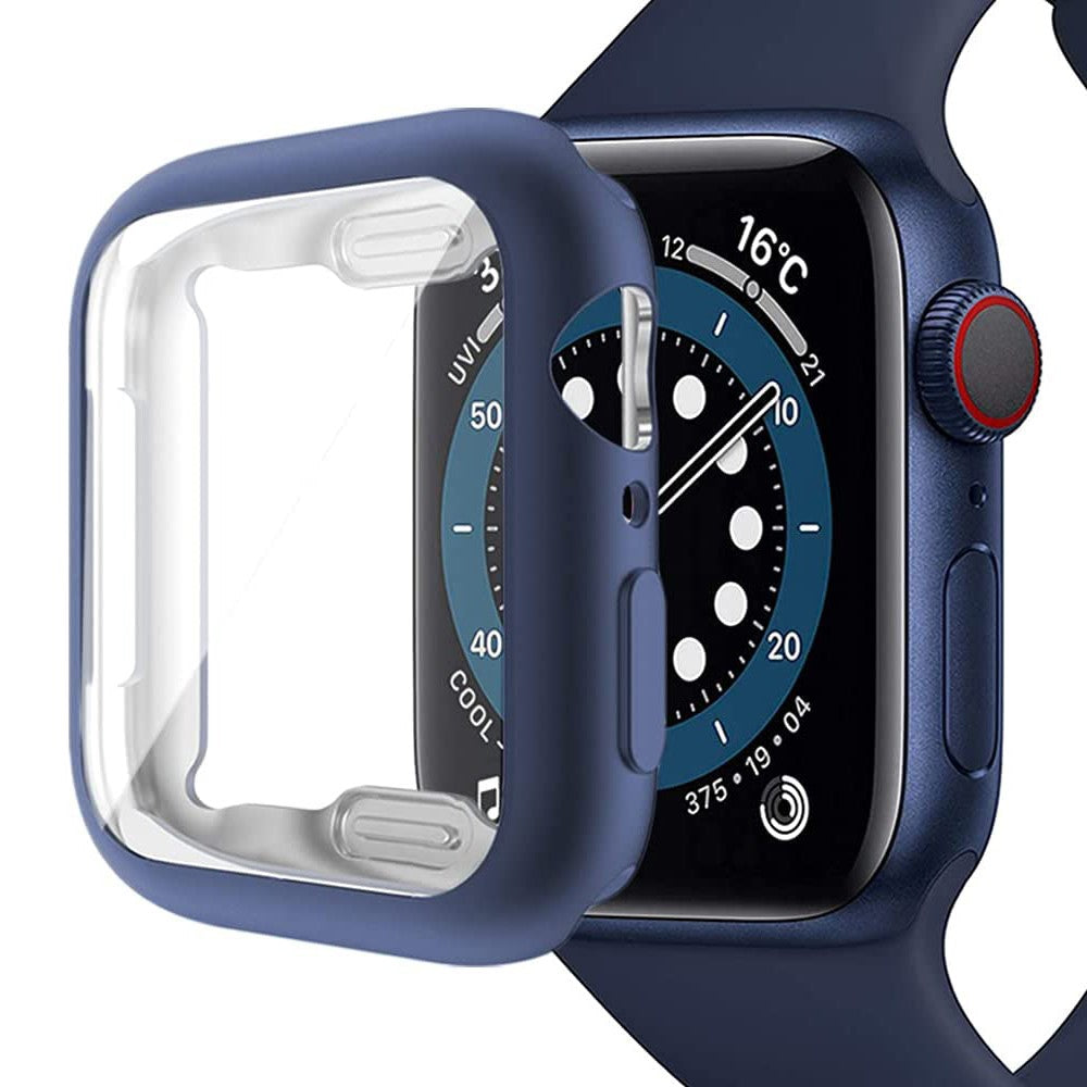 Apple Watch Ultra 2 49mm / Ultra 49m flexible Case with Screen Protector All Around Electroplated Watch Cover - Blue#serie_5