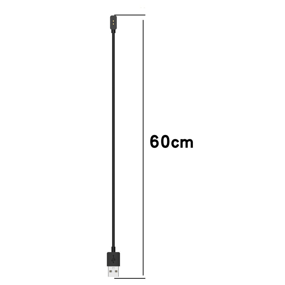 100cm Magnetisk USB Opladningskabel passer til Xiaomi Smartwatch - Sort#serie_3